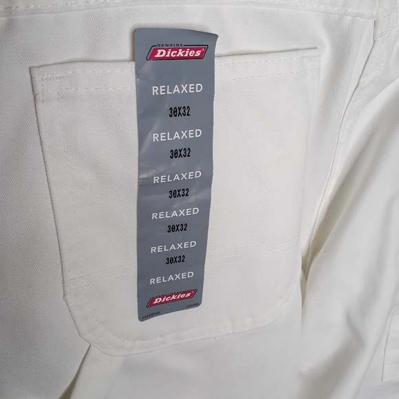 SOLd! Handpainted White Dickies Painters Pants - Picture 6 of 8